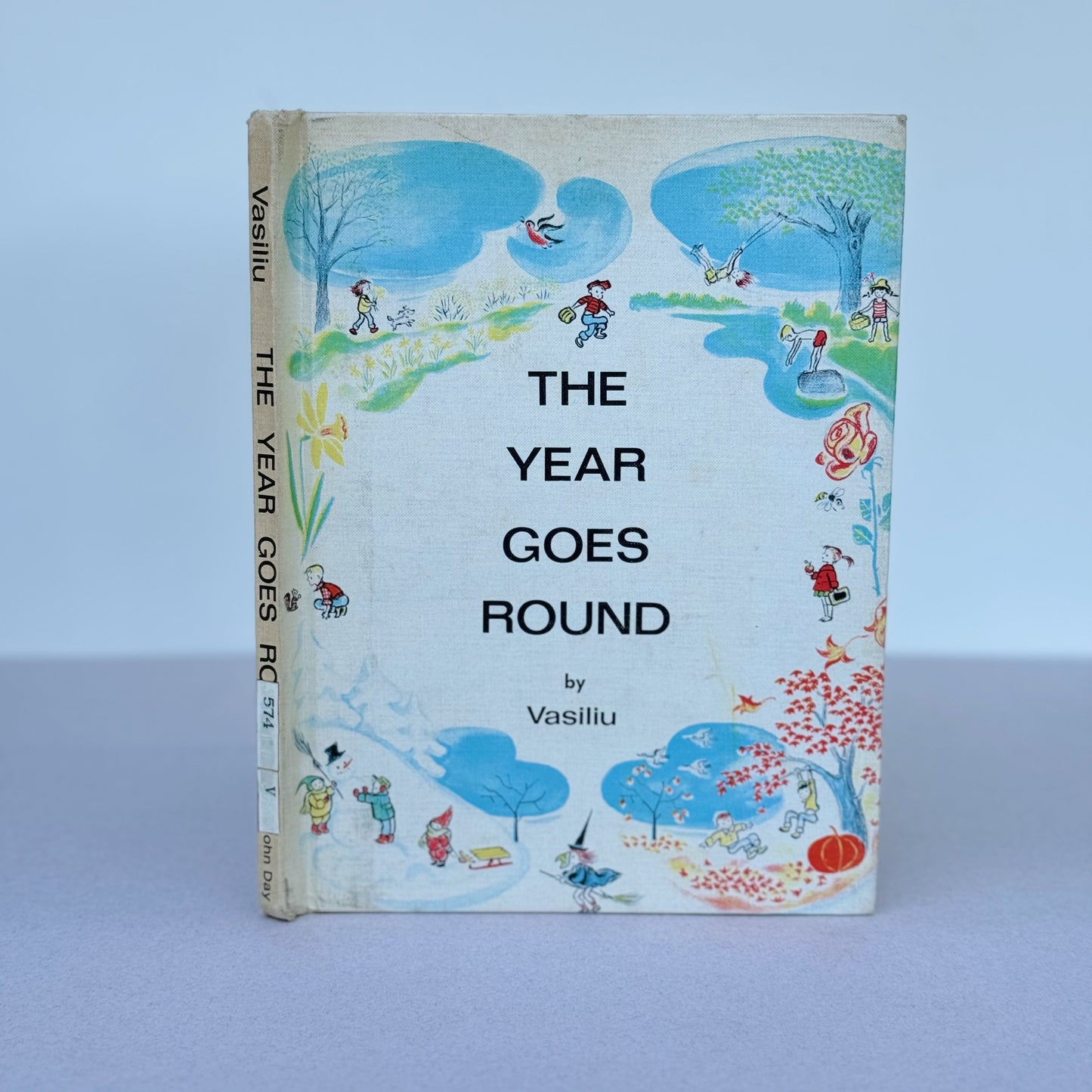 The Year Goes Round by Vasiliu, 1964, Children's Nature Study Book