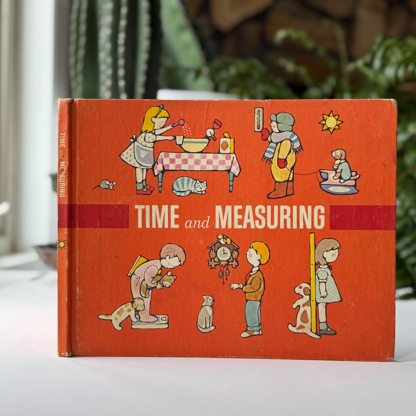 Time and Measuring, Britannica's Pre-School Library Hardcover 1970