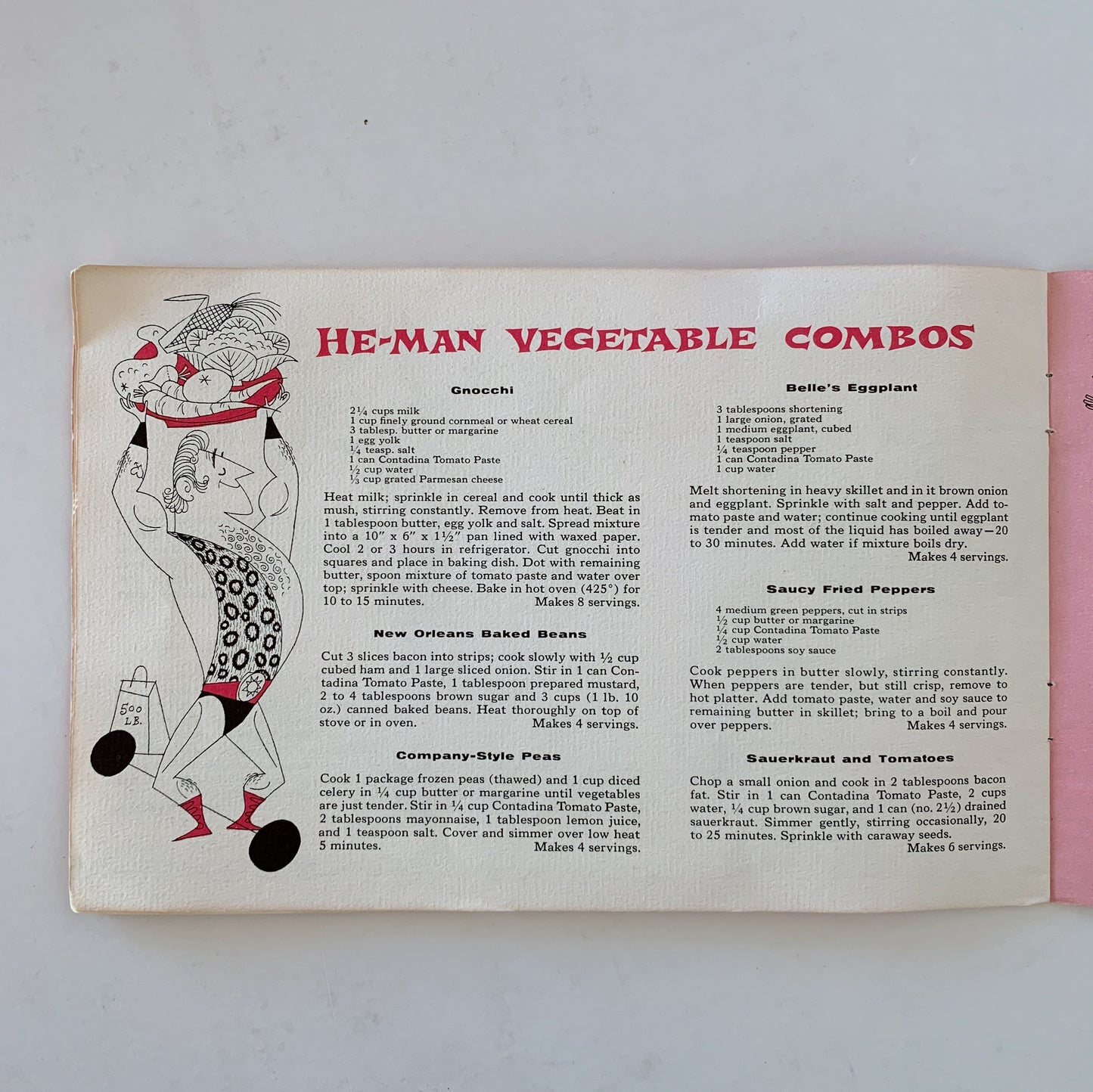 Now You're Cooking With Tomato Paste, Ellen Eden, Contadina Mid Century Cookbook