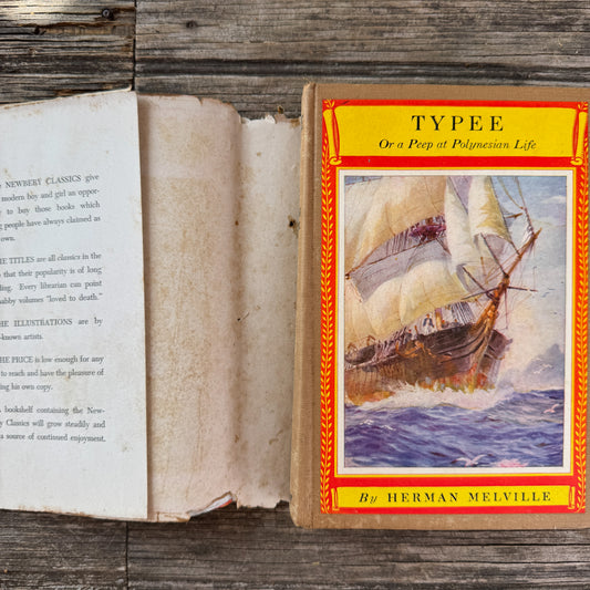 Typee, Or a Peep at Polynesian Life, Herman Melville, Newbery Classics Edition