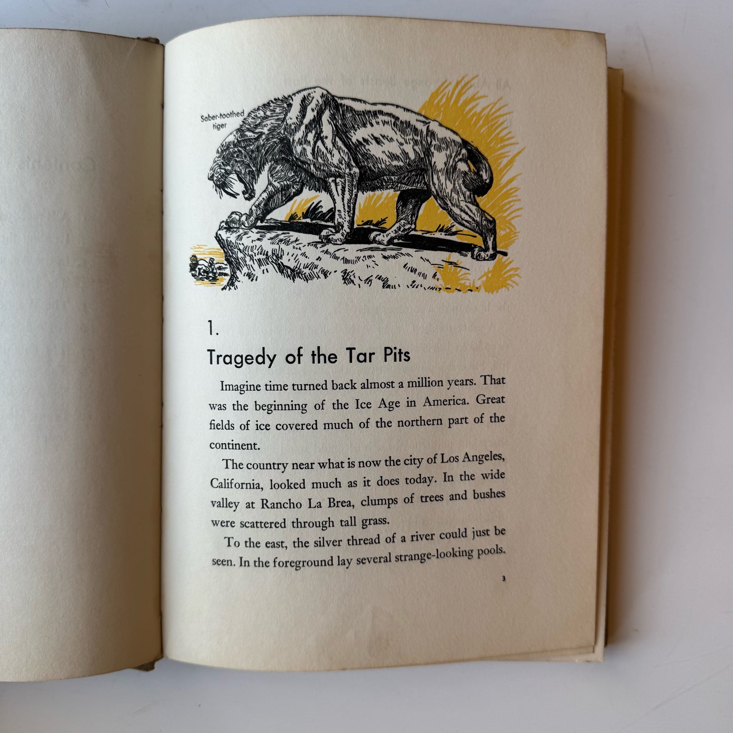 All About Strange Beasts of the Past 1956 Children's Hardcover Book