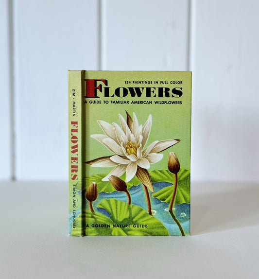 Flowers A Golden Guide Green Hardcover 1950