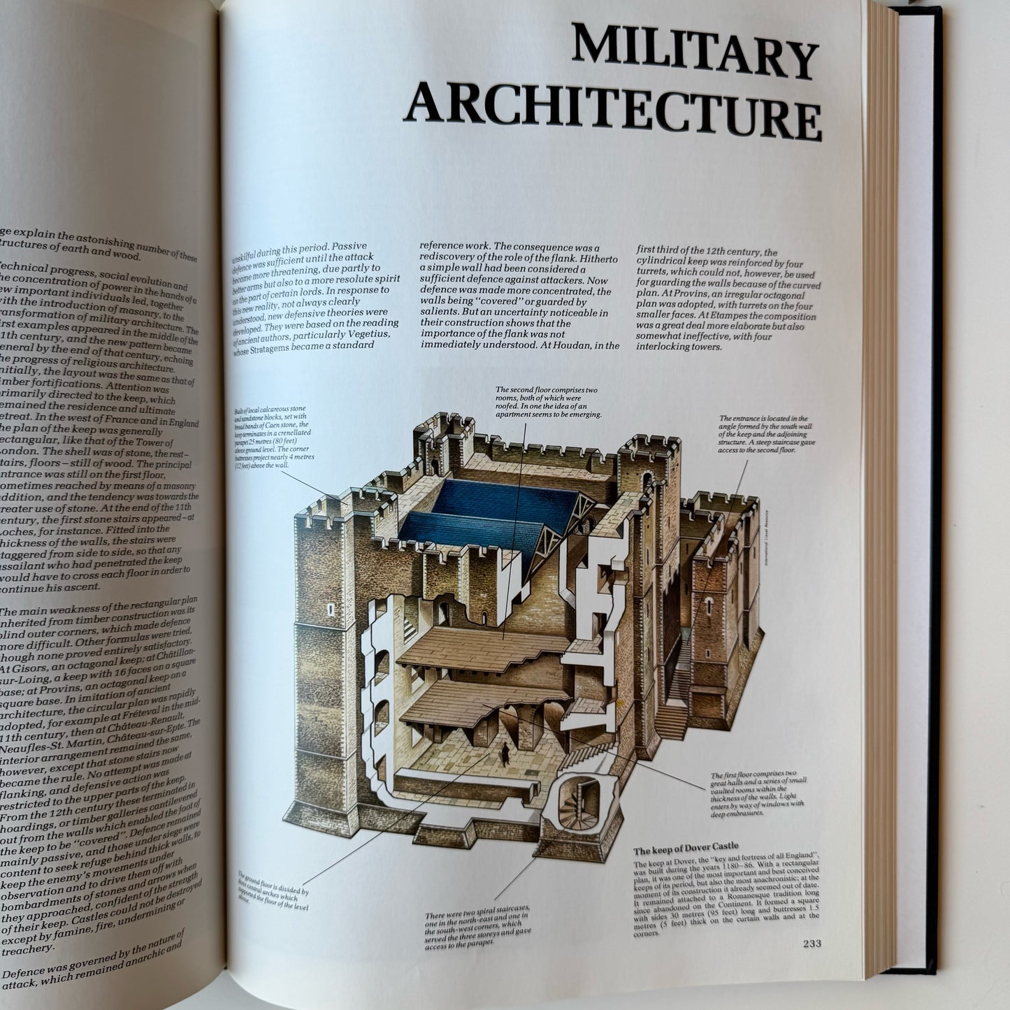 The World Atlas of Architecture, 1984 Vintage Coffee Table Book