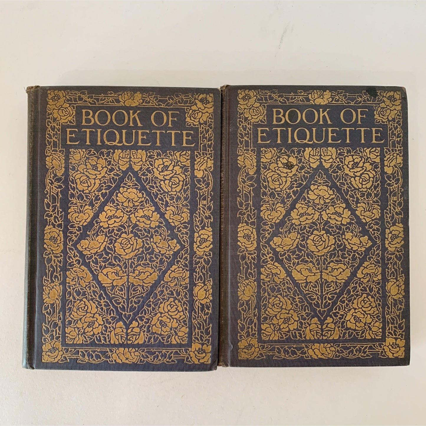 Book of Etiquette, Two Volume Set, 1922, Lillian Eichler