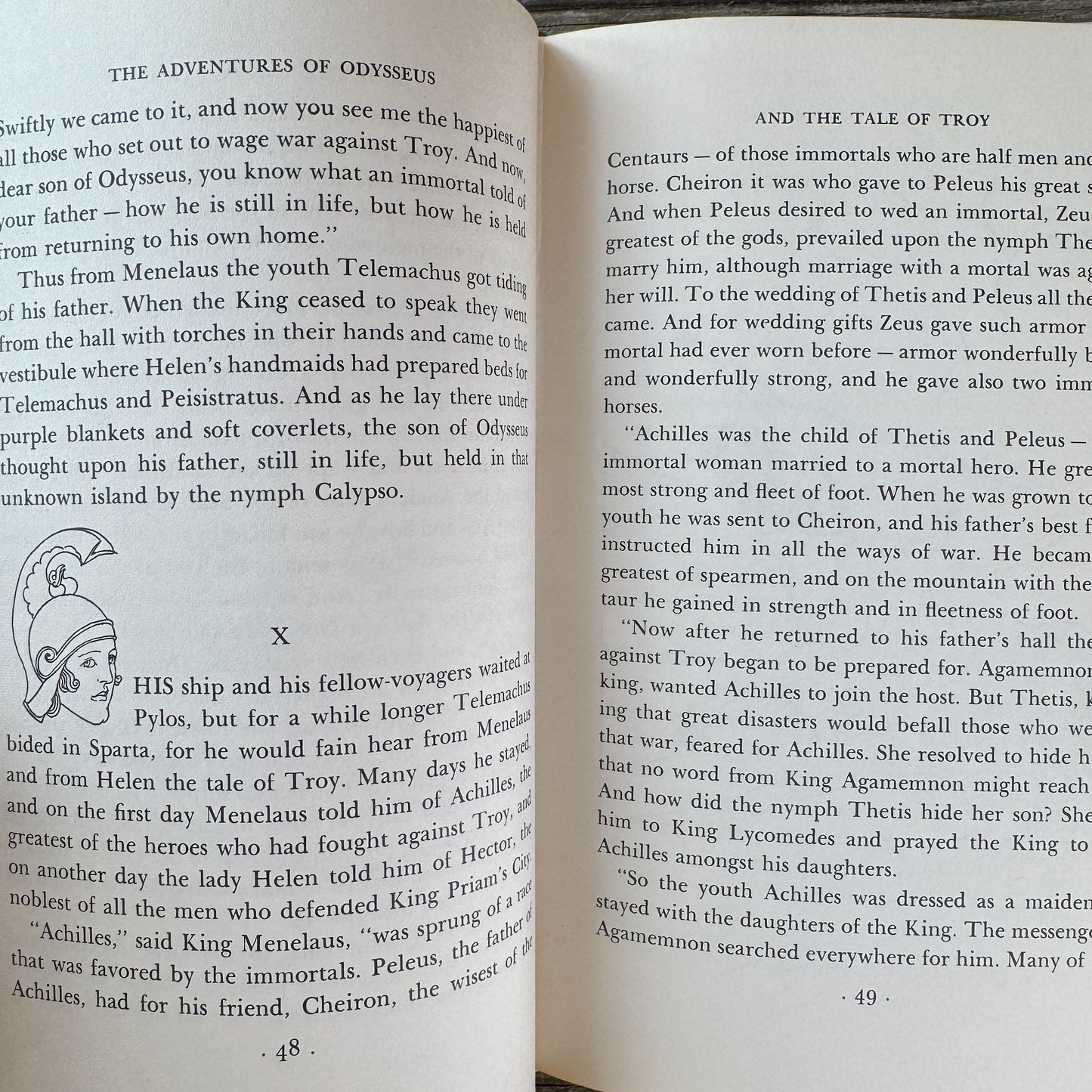 The Children's Homer, The Adventures of Odysseus and the Tale of Troy, Padraic Colum, 1968