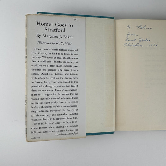 Homer Goes to Stratford, 1958 British Children's Book