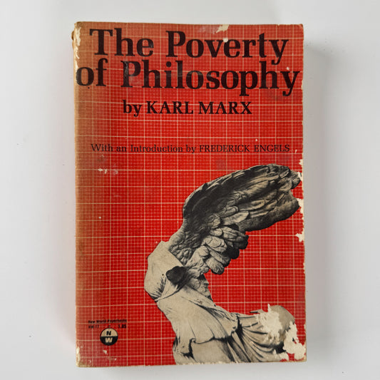 The Poverty of Philosophy — Karl Marx — Vintage Political Theory & Economics Book, 1969