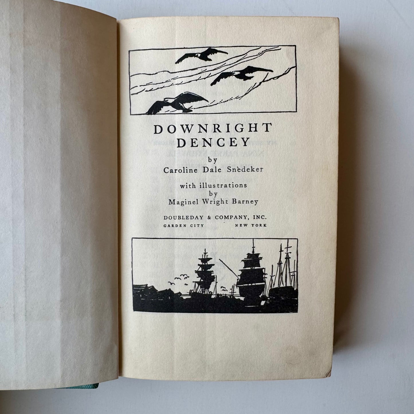 Downright Dencey, Caroline Dale Snedeker, Puritan Young Adult Historical Fiction, 1927