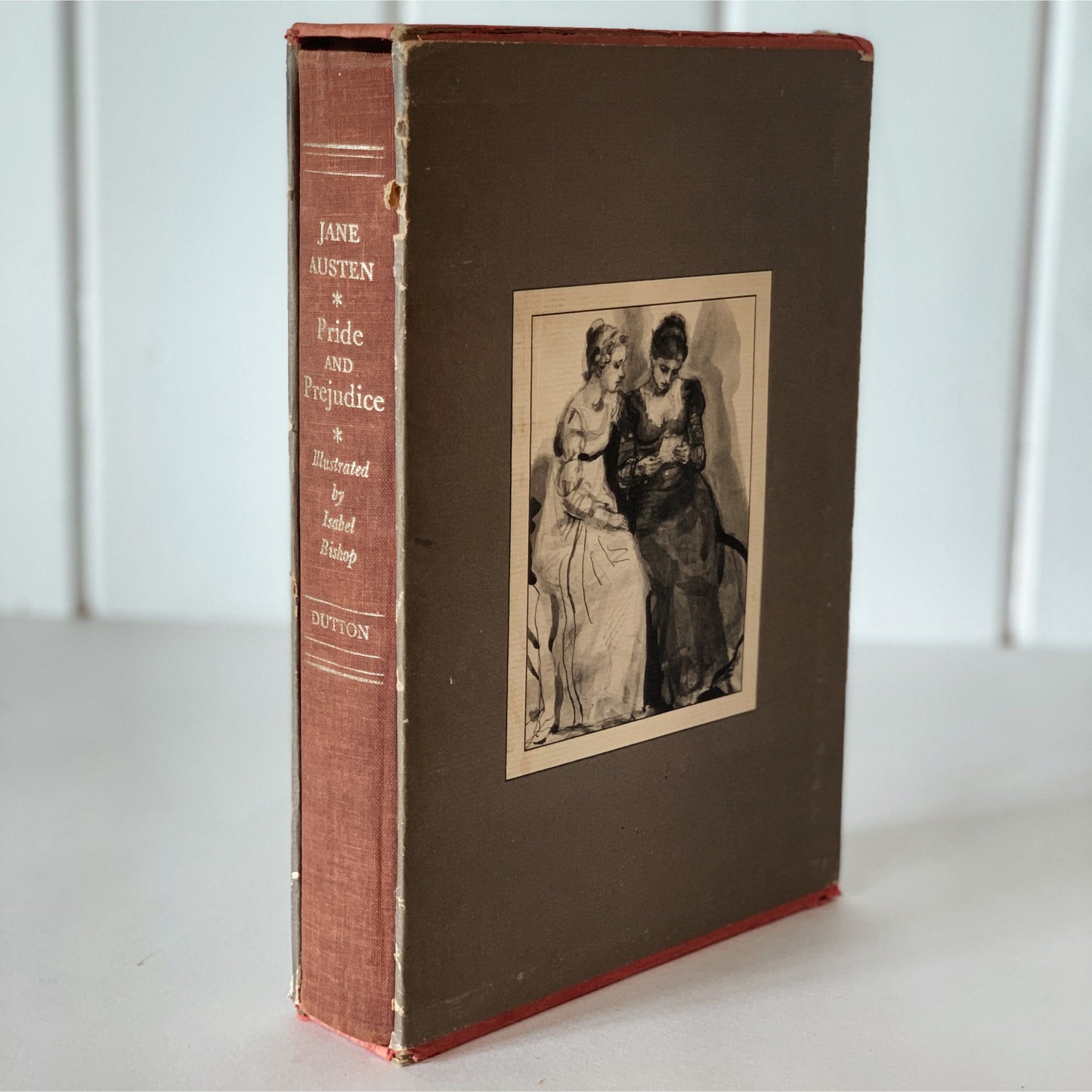 Pride and Prejudice, Jane Austen, Dutton Slipcased Edition, 1976, Illustrated