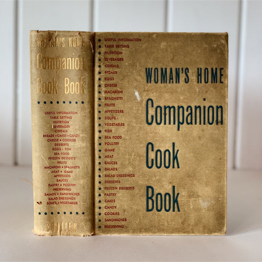 Woman's Home Companion Cook Book, 1942 Hardcover