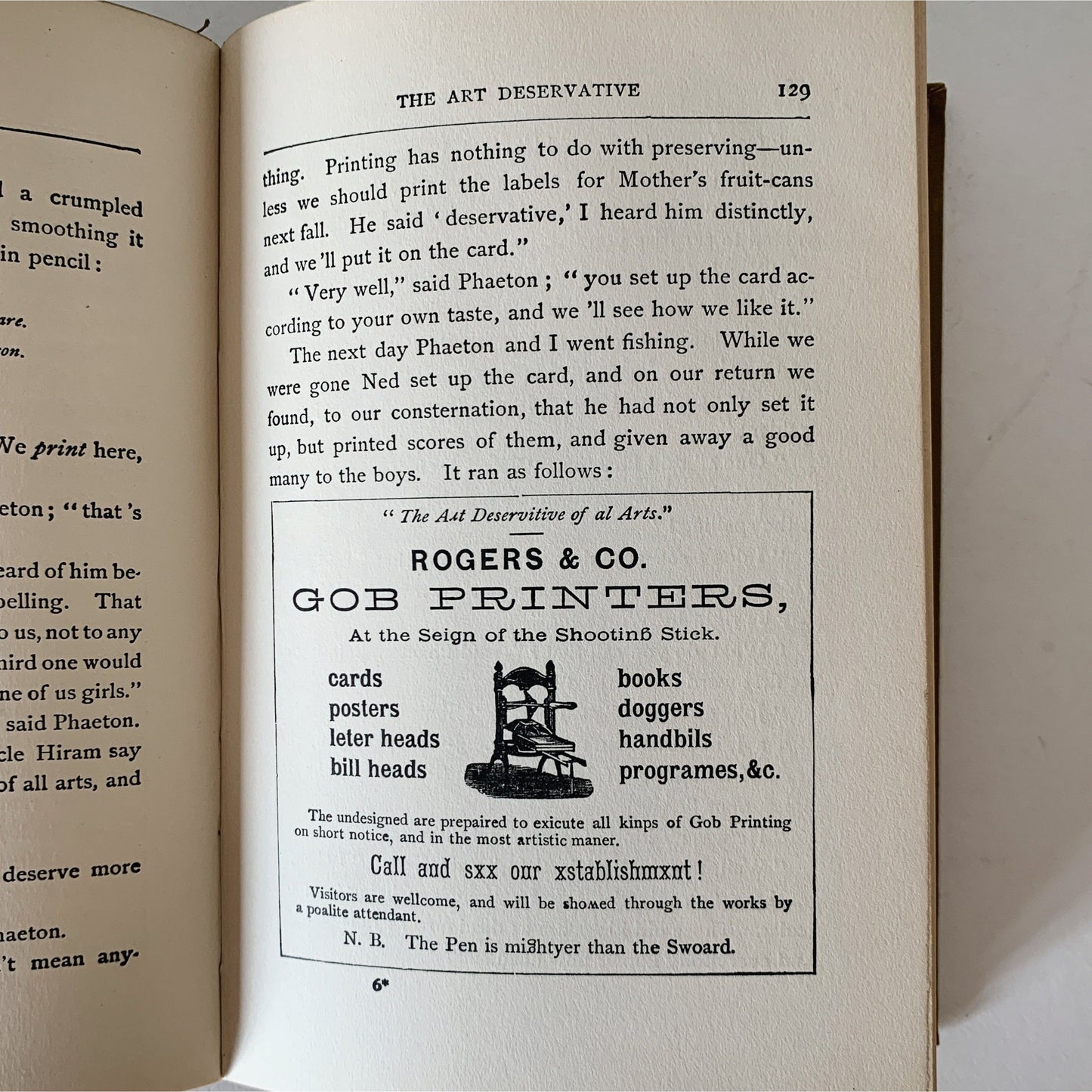 Antique RARE Phaeton Rogers: A Novel of Boy Life, 1903, Rossiter Johnson