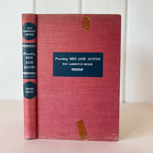 Presenting Miss Jane Austen, Biography, Hardcover, 1952