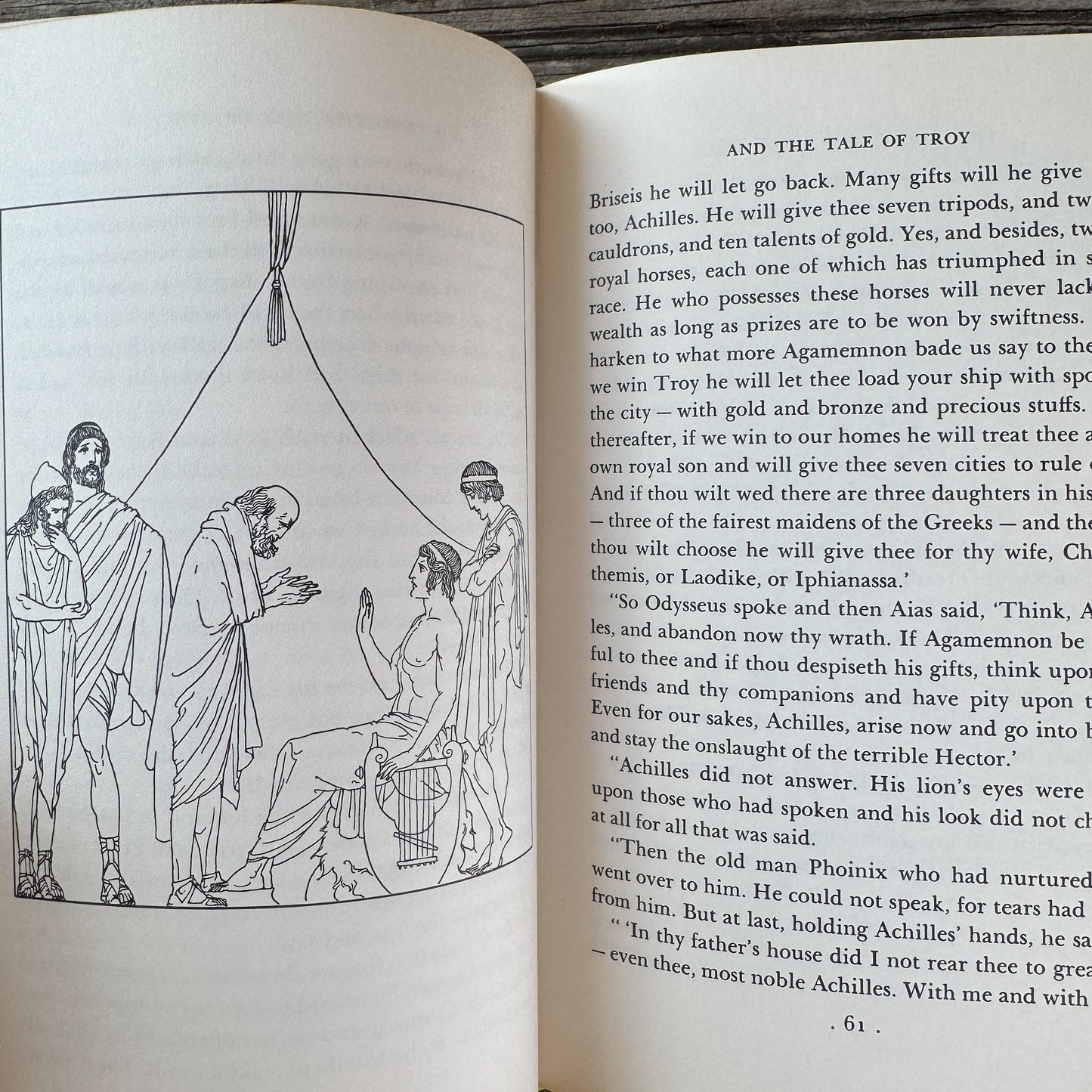 The Children's Homer, The Adventures of Odysseus and the Tale of Troy, Padraic Colum, 1968