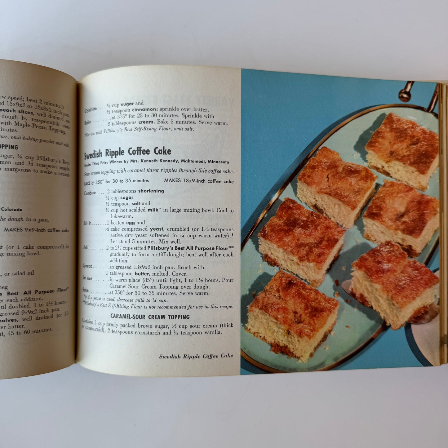 Pillsbury's Best of the Bake-Off Collection, 1959 Hardcover Cookbook