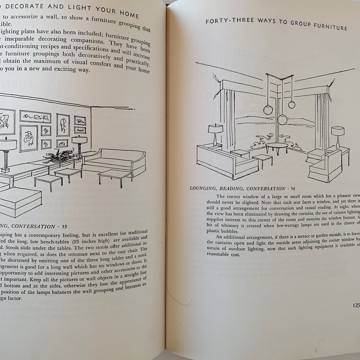 How to Decorate and Light Your Home, Mid-Century, 1955
