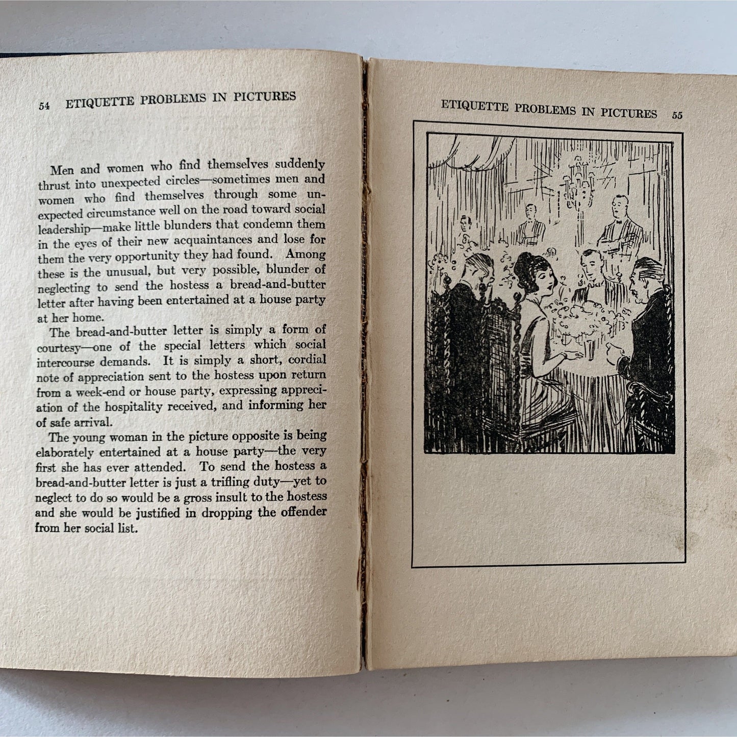 Etiquette Problems in Pictures, 1922, Lillian Eichler, Illustrated