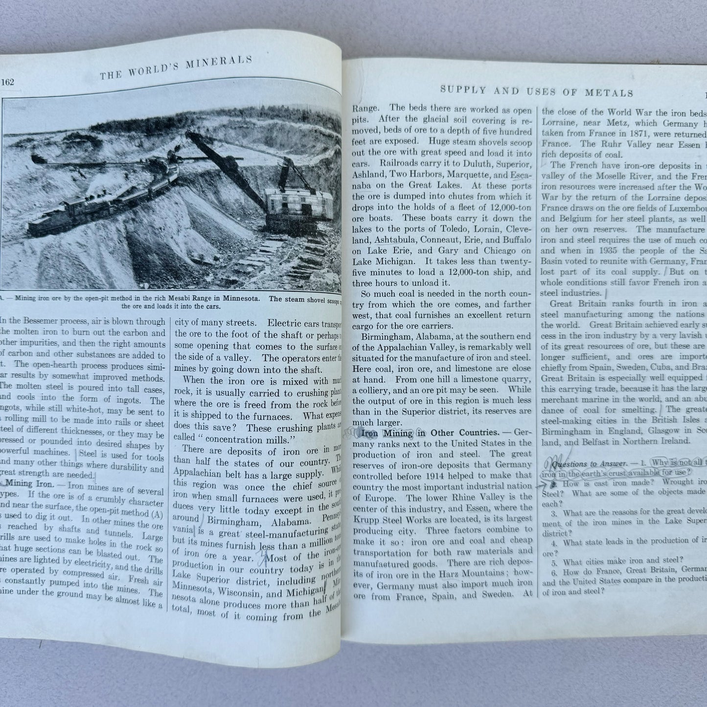 How the World Lives and Works, Book Four, 1935 Geography School Book