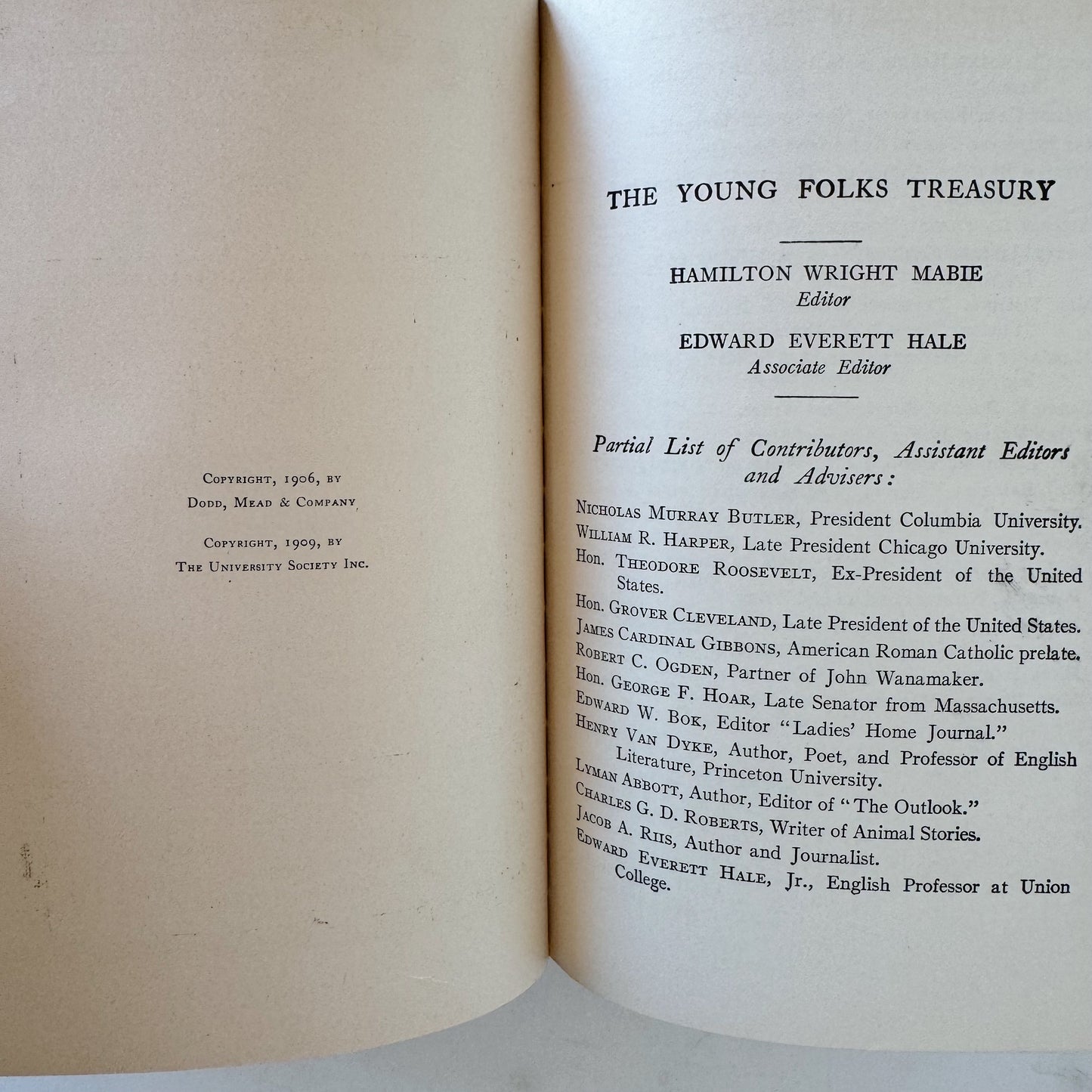 The Young Folks' Treasury Volume XII, Music and Fine Arts, 1909 Red Hardcover