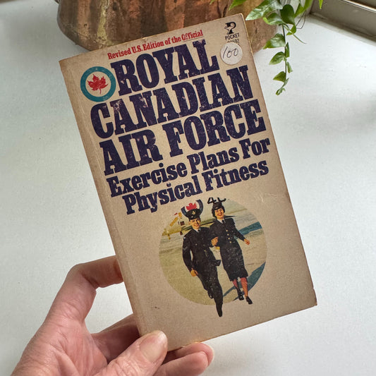 Royal Canadian Air Force Exercise Plans For Physical Fitness, 1976, Pocket Books Edition