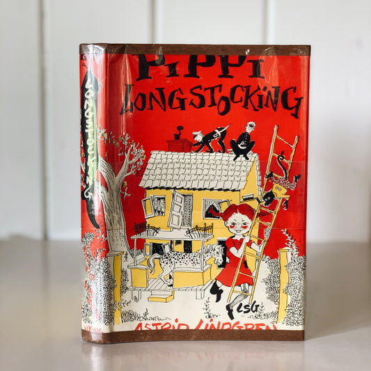 Pippi Longstocking, Astrid Lindgren, 1967 Illustrated Hardcover