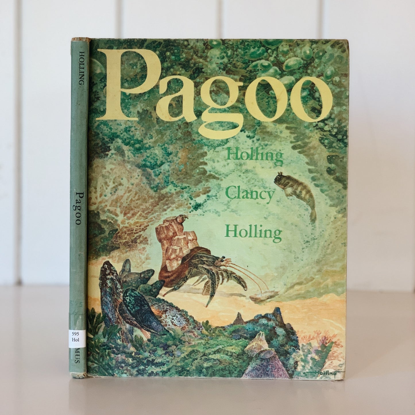 Pagoo, Holling Clancy Holling, 1962, Hermit Crab Life Cycle Book
