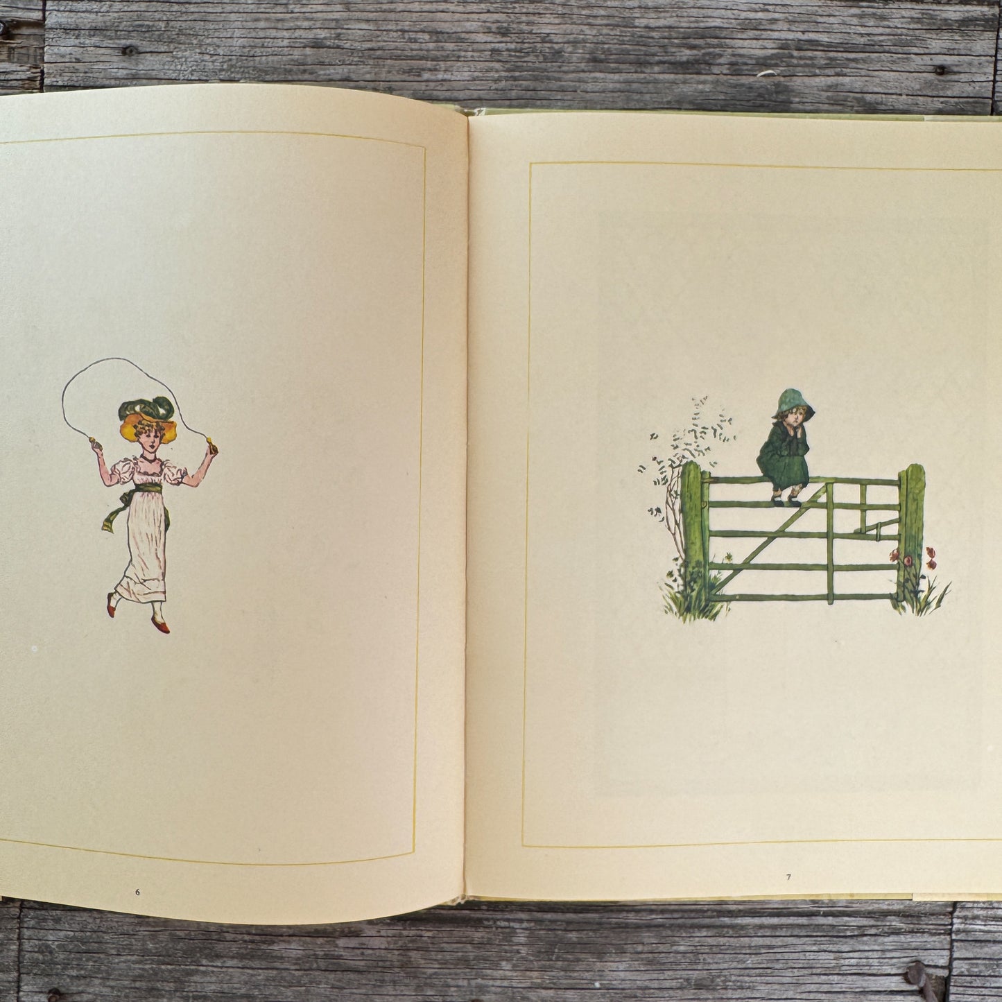 A Day in a Child's Life, Illustrated by Kate Greenaway, Merrimack Publishing Corporation