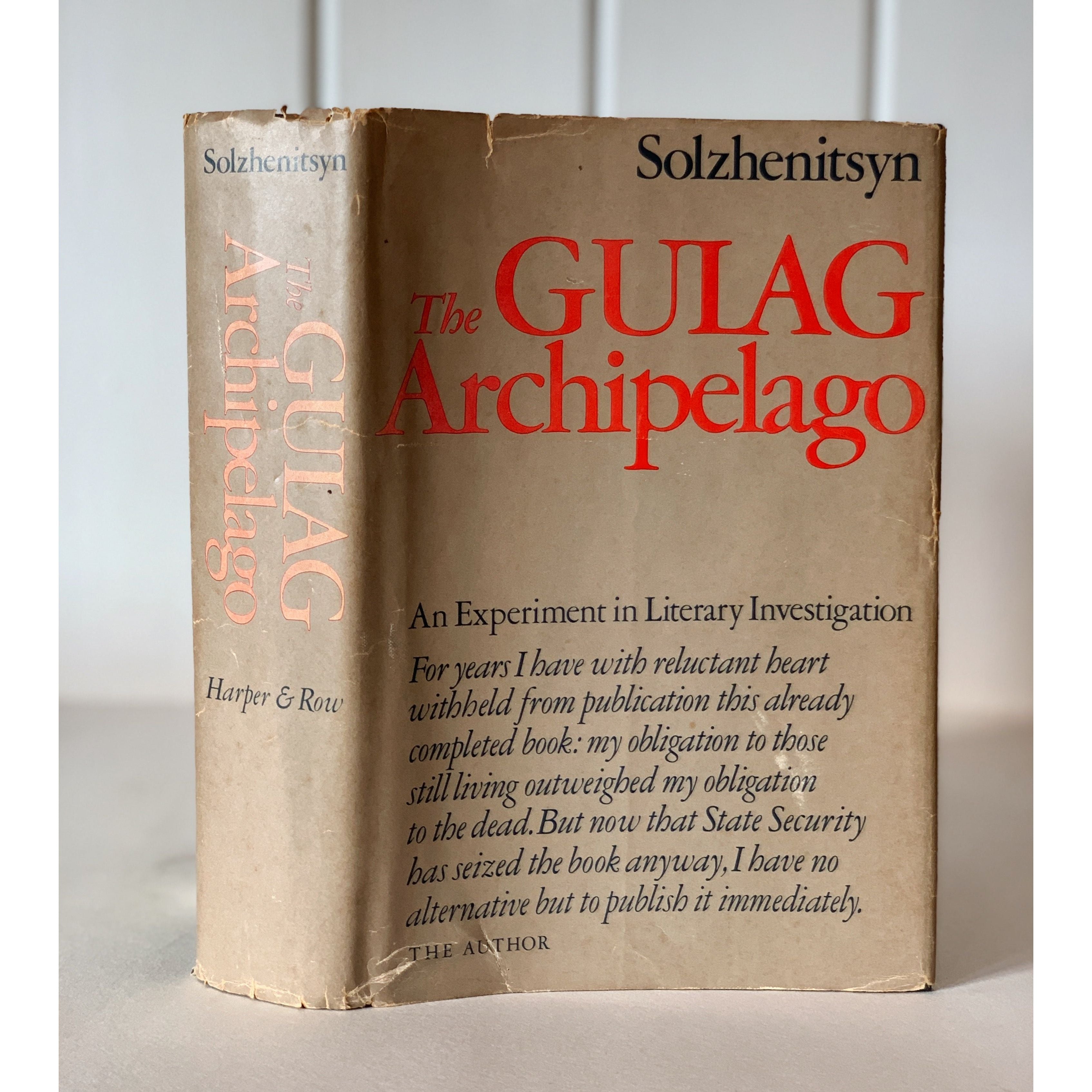 The Gulag Archipelago, First Edition, 1973 Hardcover – Pretty Old Books