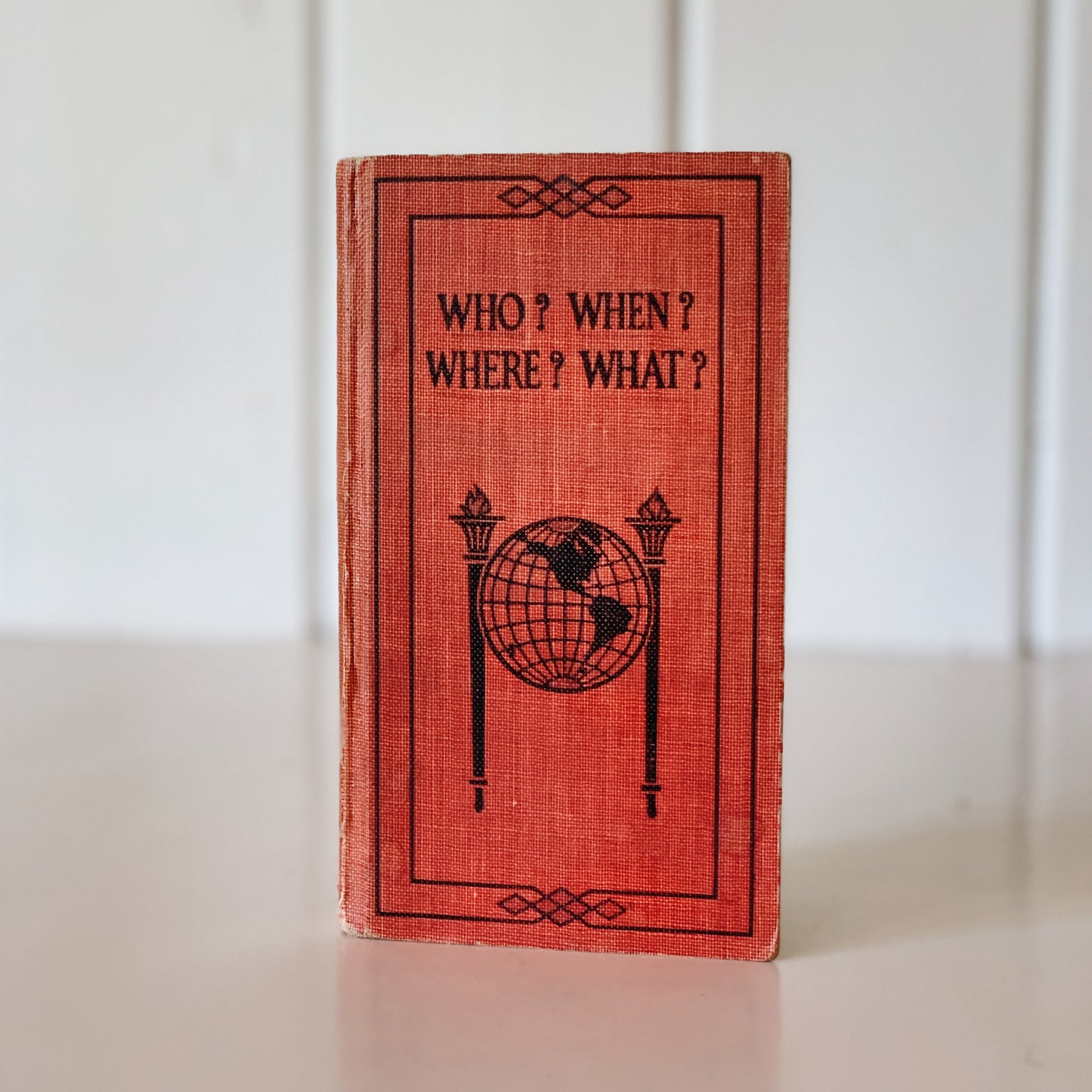 Who? When? Where? What?, Red Pocket-Sized Trivia Hardcover, 1930