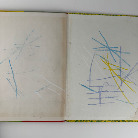 My First Golden Dictionary, Illustrated Oversized 1978 Hardcover Children's Boook