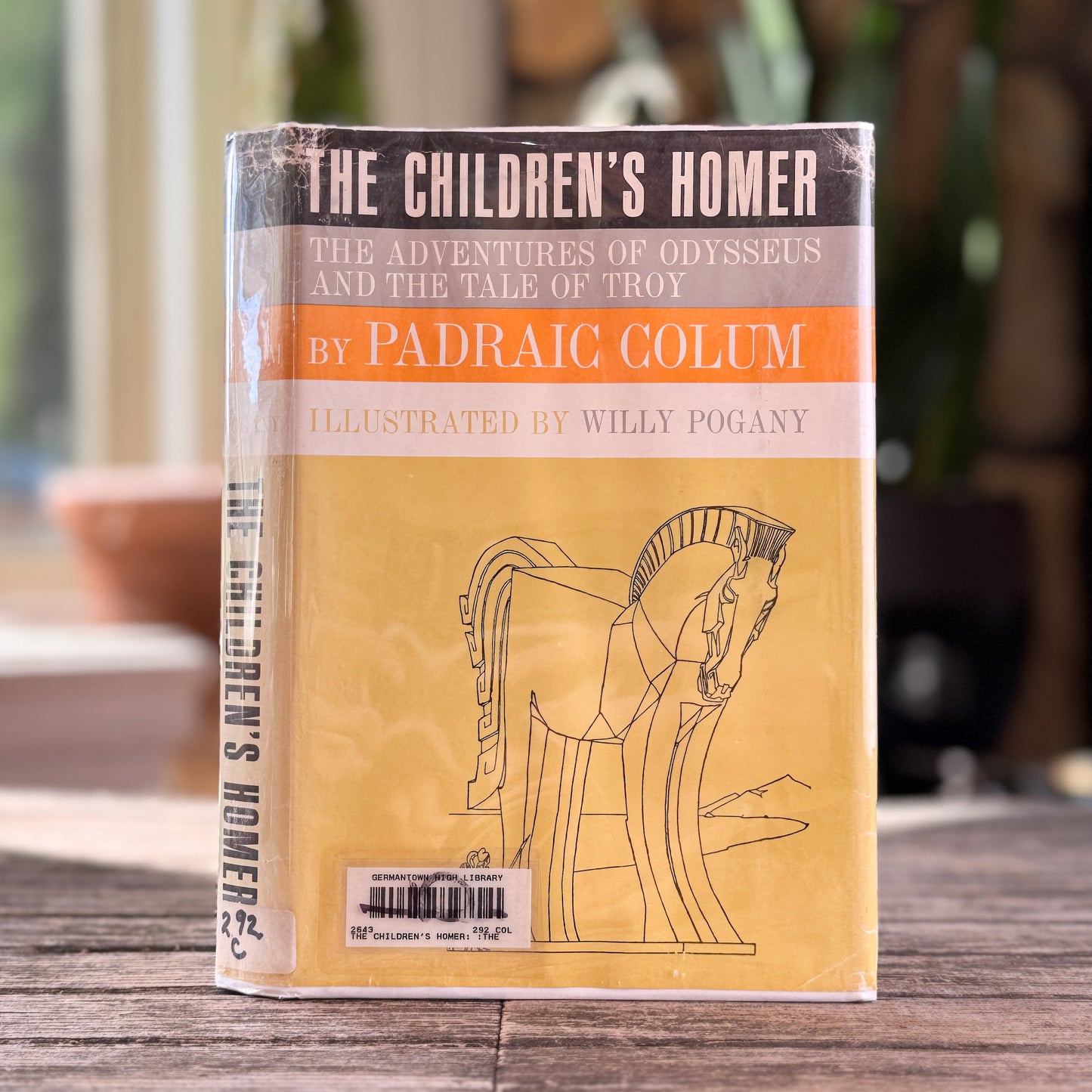 The Children's Homer, The Adventures of Odysseus and the Tale of Troy, Padraic Colum, 1968