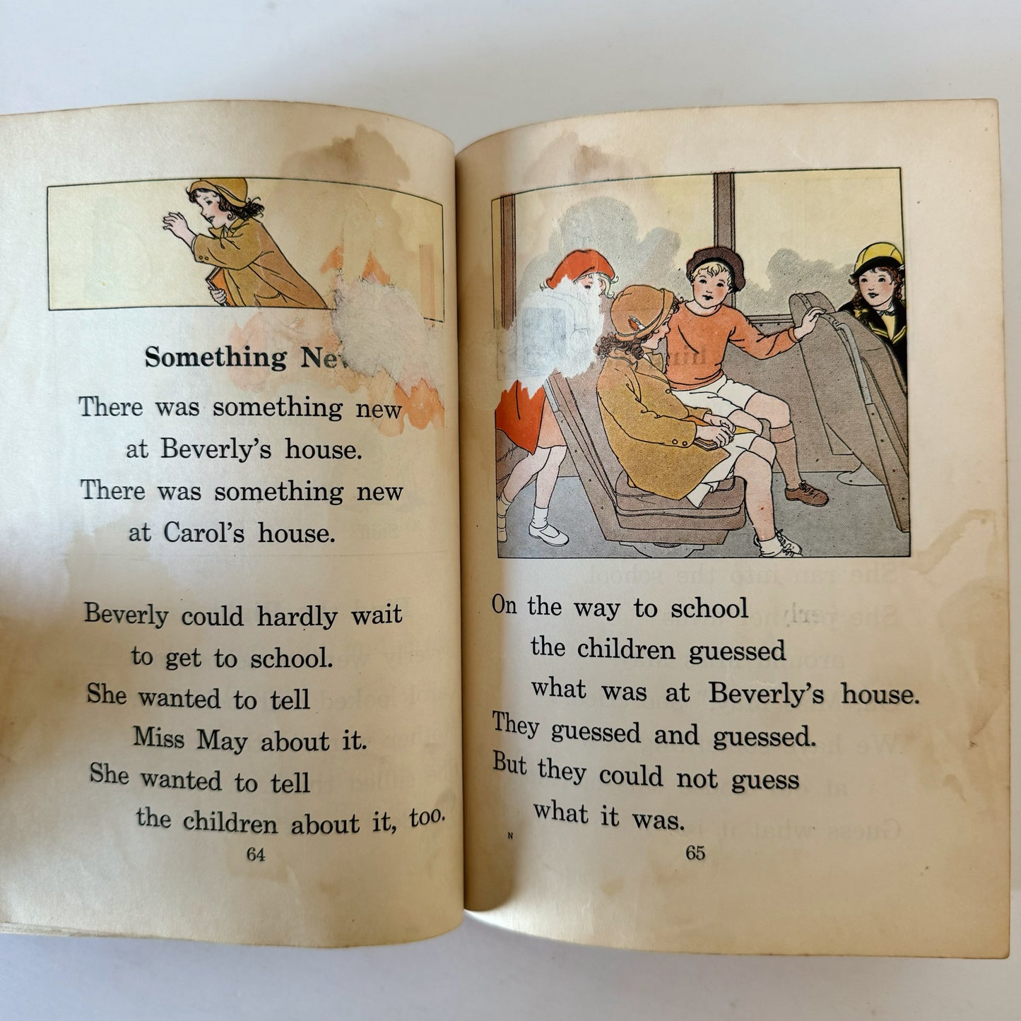 Old Friends and New, 1932 Primary School Reader, The Children's Own Readers