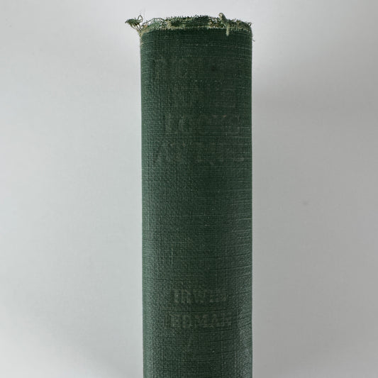 Richard Kane Looks at Life — Irwin Edman — 1926 Vintage Novel by American Philosopher