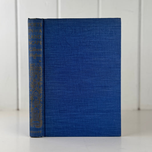 Poets in a Landscape: Latin Poets in Roman Italy, History Hardcover