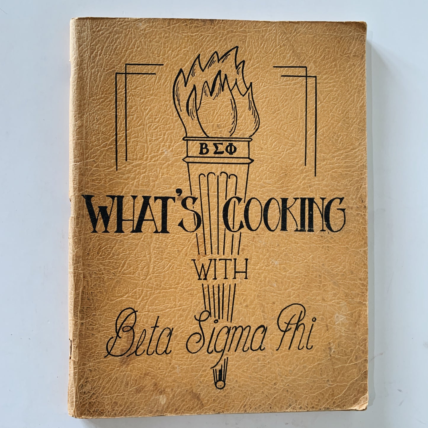 What's Cooking with Delta Sigma Phi, Vancouver BC Vintage Softcover Cookbook