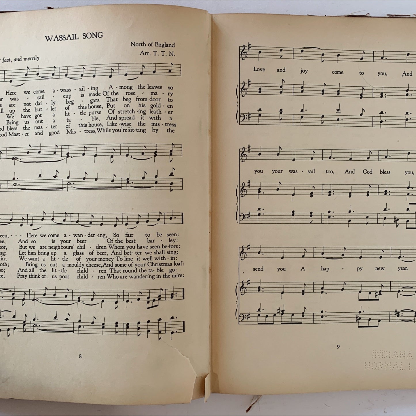 A Round of Carols, 1935 Music Book, Helen Sewell, Oxford University Press
