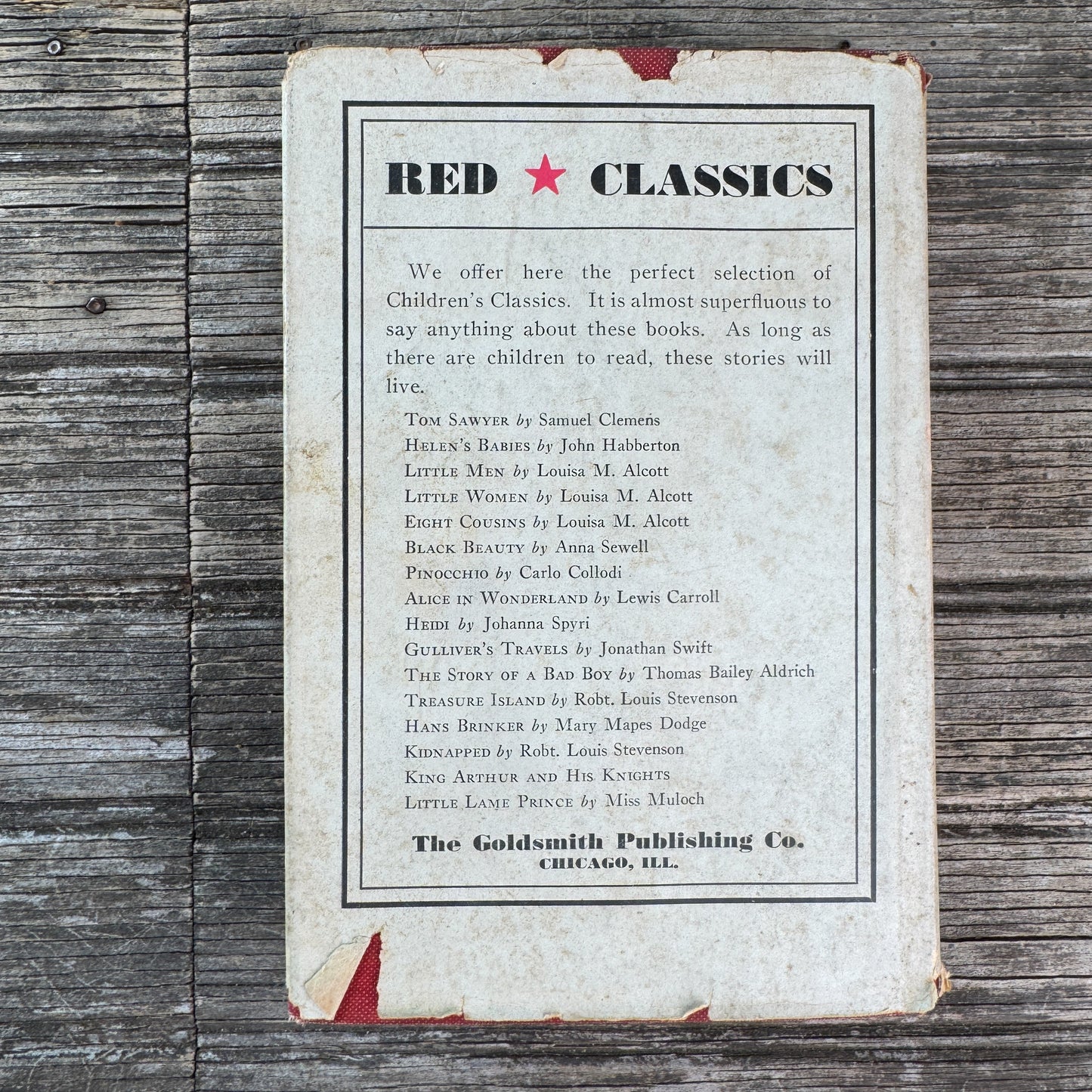 Gulliver's Travels, Jonathan Swift, Red Star Classics Edition