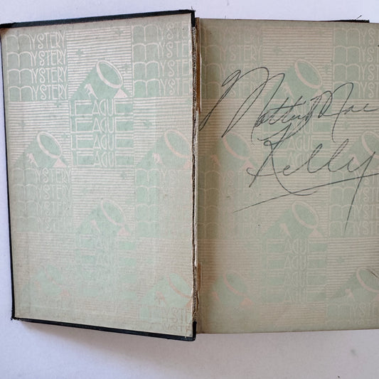 Spider House, Van Wyck Mason, 1932, Hardcover Mystery League First Edition