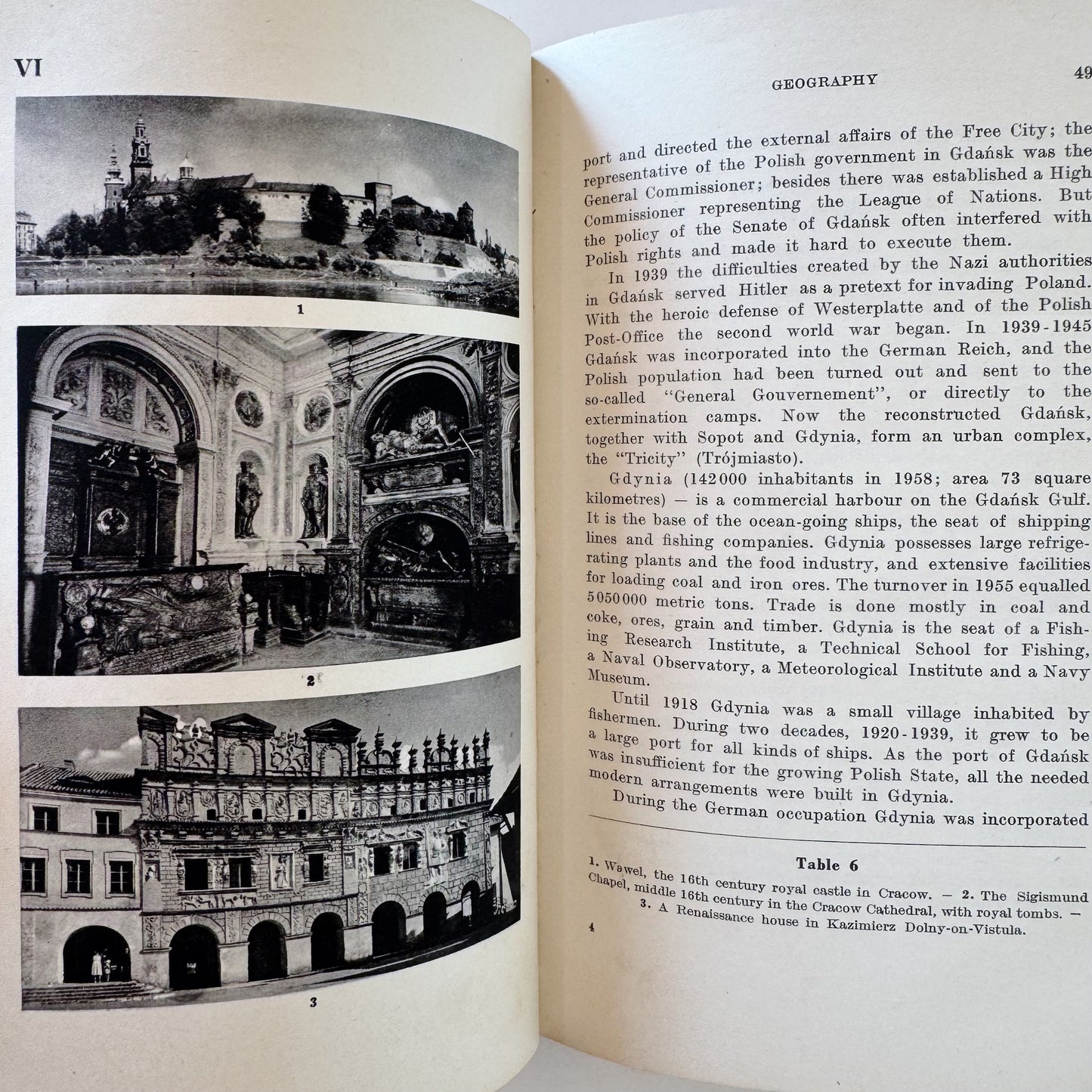 Poland - Land, History, Culture, An Outline, 1959 Hardcover