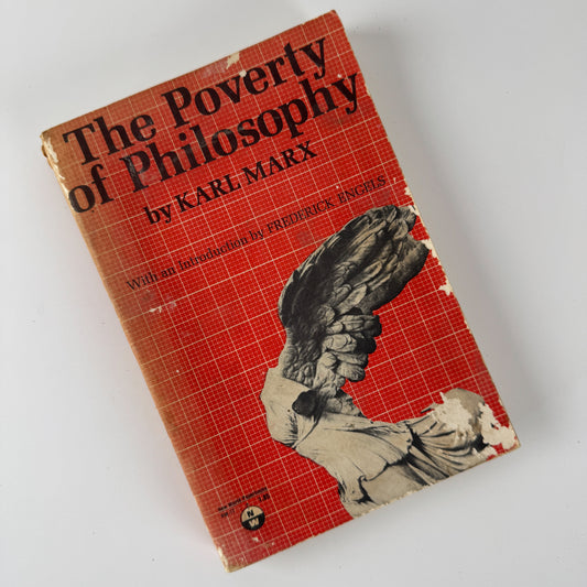 The Poverty of Philosophy — Karl Marx — Vintage Political Theory & Economics Book, 1969