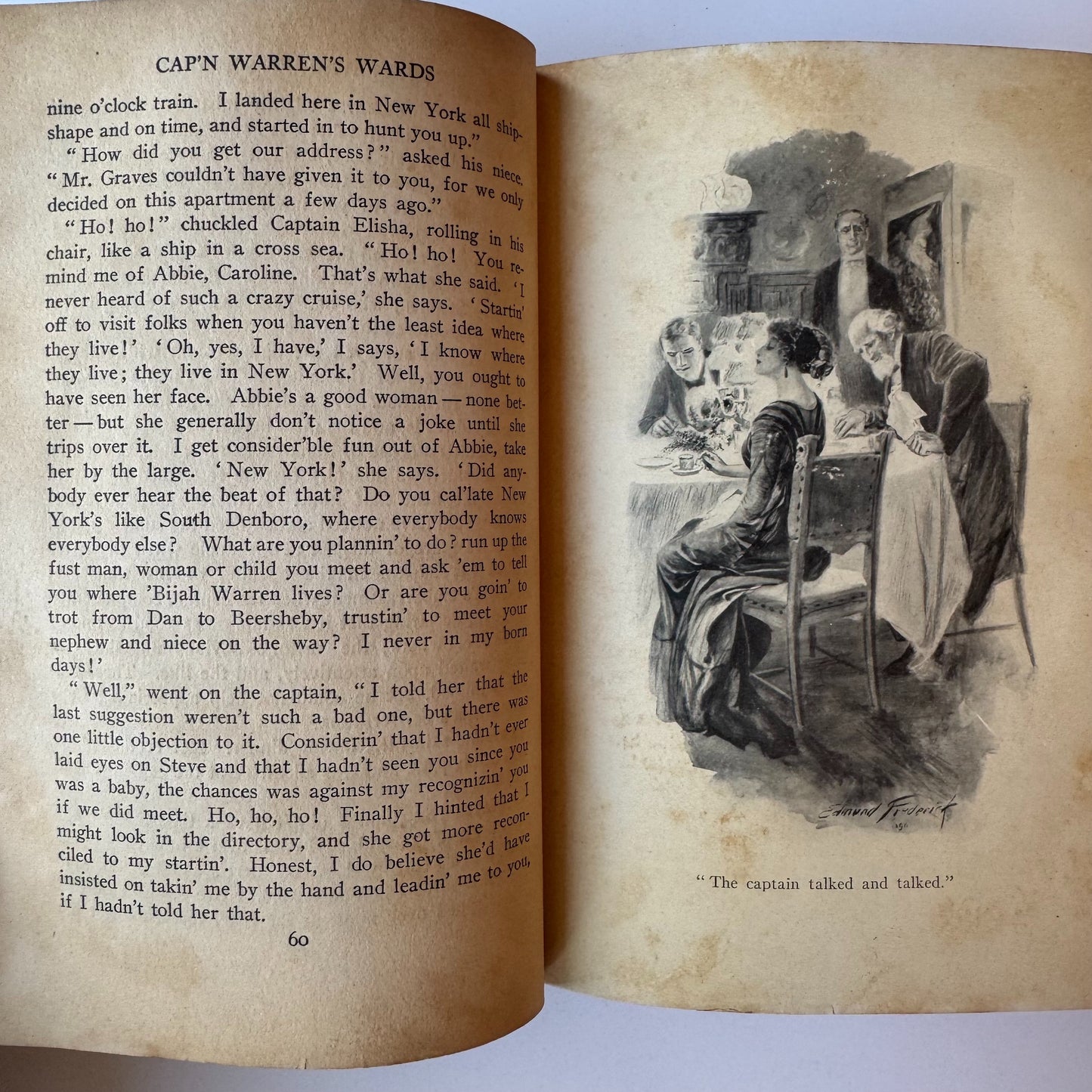 Cap'n Warren's Wards, Joseph C. Lincoln, Cape Cod Fiction, 1911 First Edition Hardcover