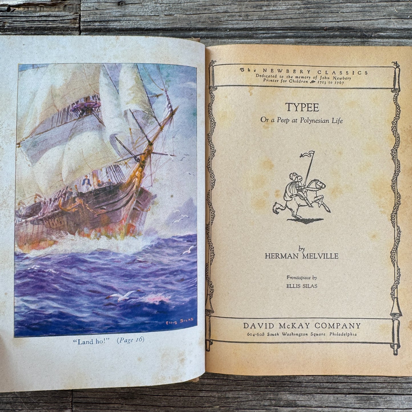 Typee, Or a Peep at Polynesian Life, Herman Melville, Newbery Classics Edition