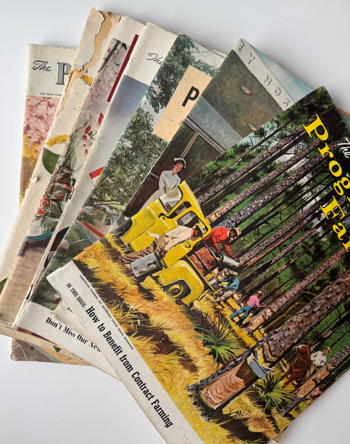 The Progressive Farmer Magazine, Vintage Magazines Mid Century 1940s and 1950s, Choose One