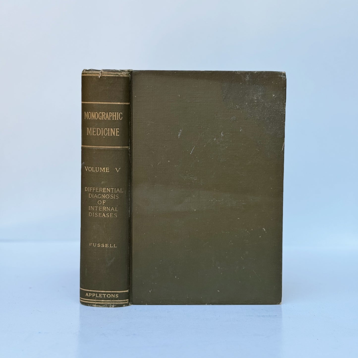 Monographic Medicine Volume V, 1916 Medical Textbook, Illustrated