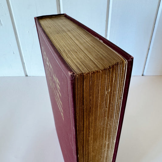 Goethe: History of a Man by Emil Ludwig, 1928 Hardcover 1st Edition