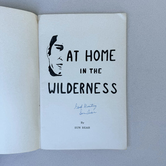 At Home in the Wilderness, Sun Bear, Signed by Author, 1968 Paperback