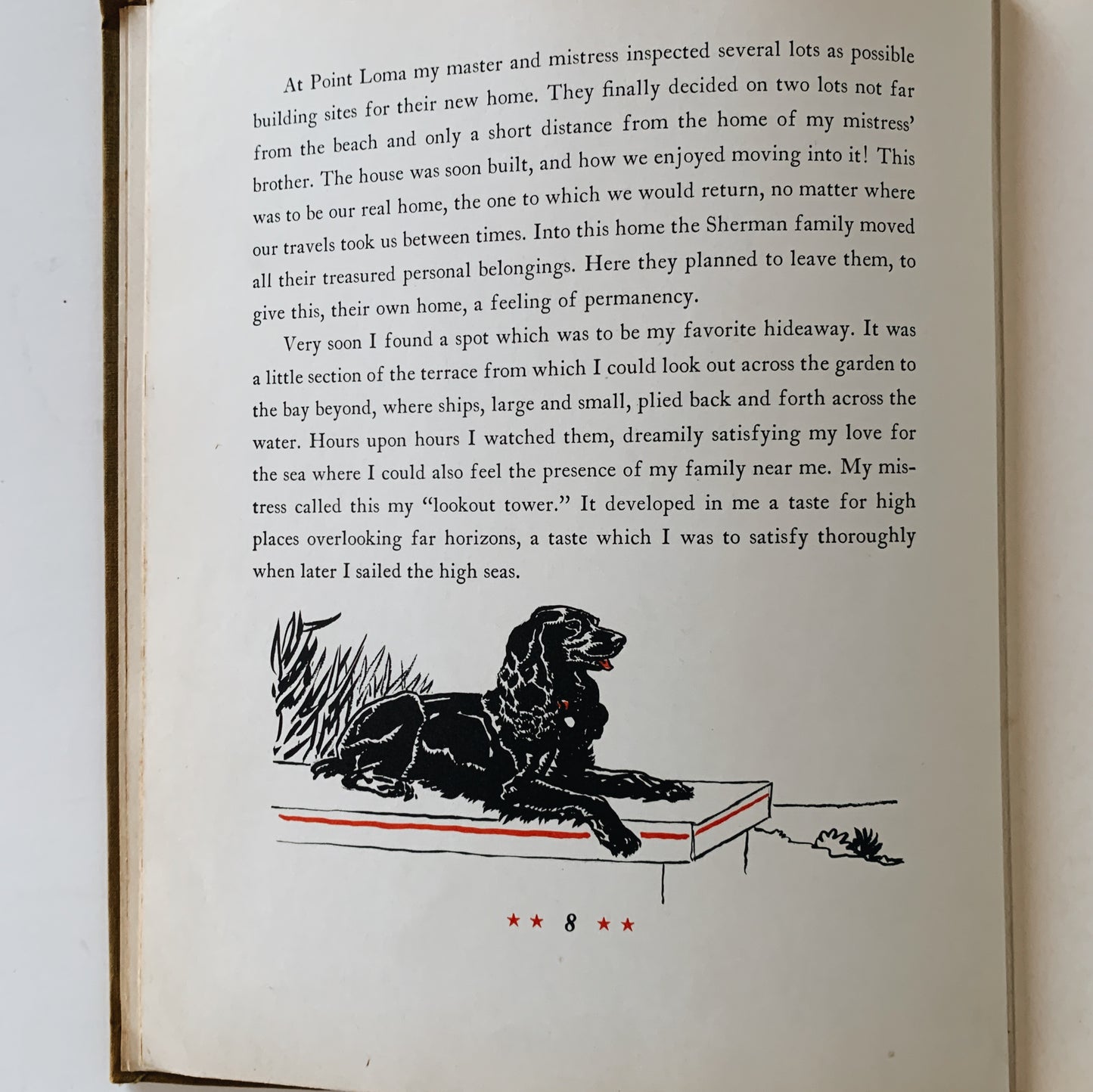 Admiral Wags, Fanny Jessop Sherman, Signed First Edition, 1943 Hardcover Children's Book