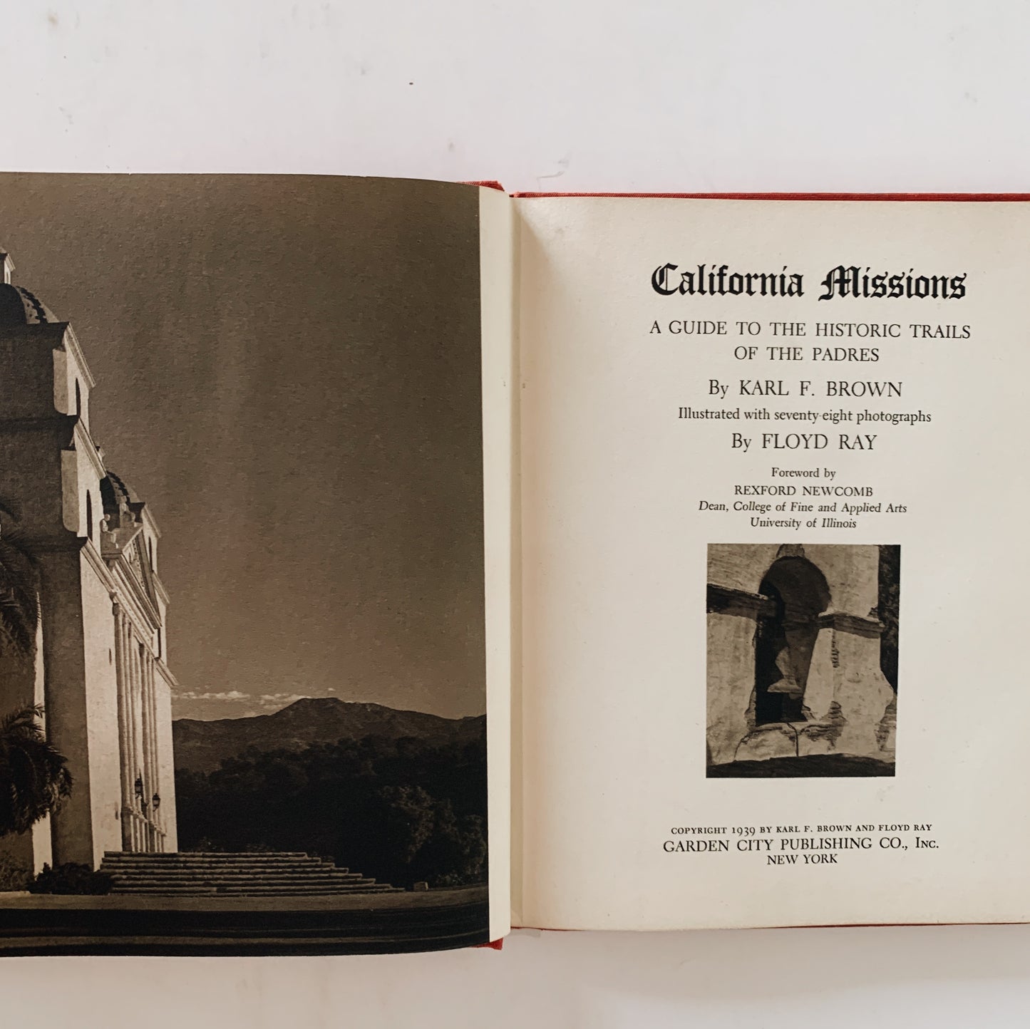 California Missions Illustrated Guidebook, 1939