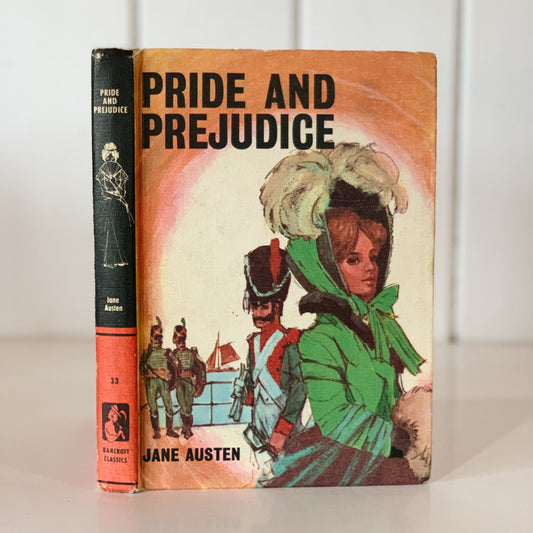 Pride and Prejudice, Bancroft Classics, 1972, Jane Austen Abridged for Young Readers