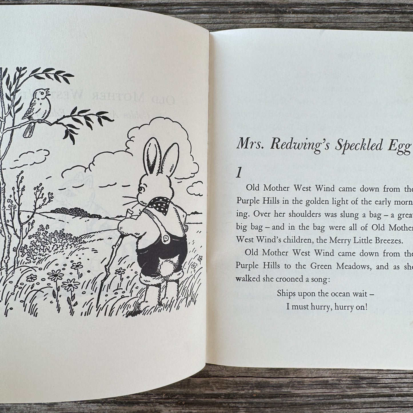 Old Mother West Wind, Golden Anniversary Edition, Thornton W. Burgess, 1985