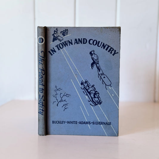 In Town and Country, Vintage Road to Safety School Book, 1938